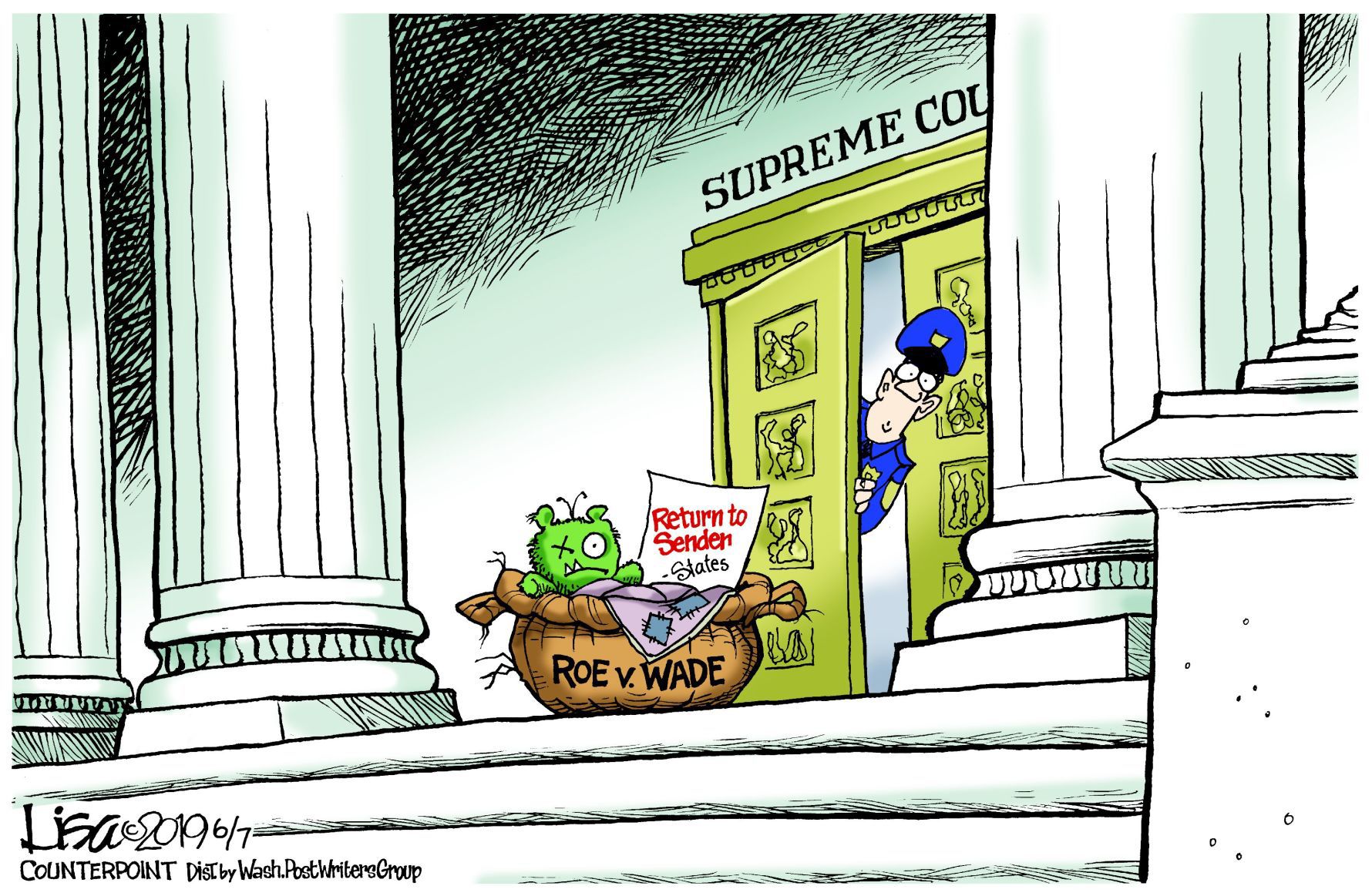Lisa Benson cartoon